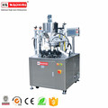 semi-automatic cosmetic tube filling and sealing machine